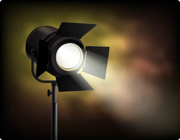 tournage vidéo créer effet de lumière