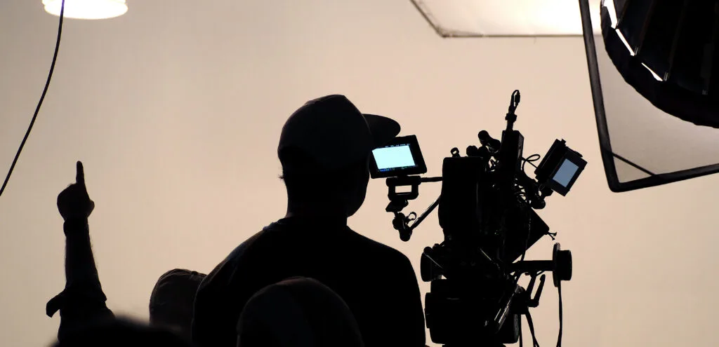 Le réalisateur de film d'entreprise 6 Tournage studio film d'entreprise