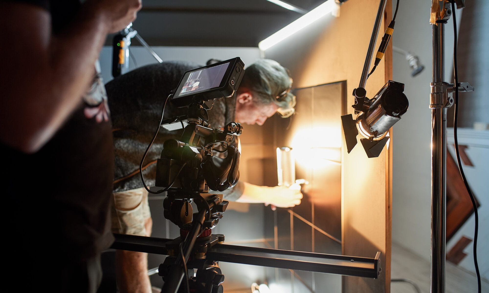 Réalisateur sur un film d'entreprise