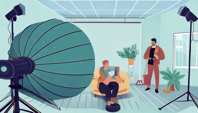 Dessin plateau tournage